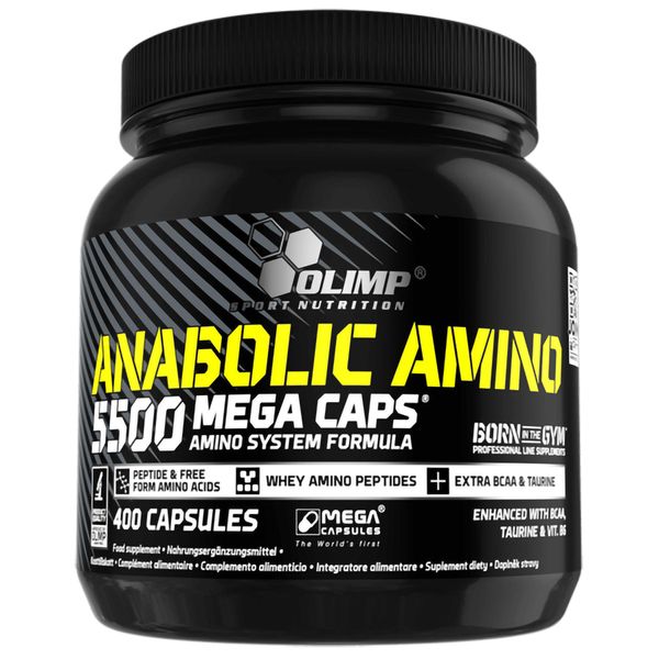 Olimp Anabolic Amino 5500 400 caps 00050-01 фото