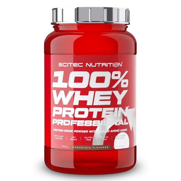 Scitec Nutrition 100% Whey Protein Professional  Арахісове Масло 920г 00518-39 фото