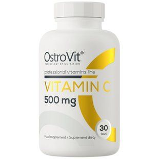 OstroVit Vitamin C 500 mg 30 tablets 19260-01 фото