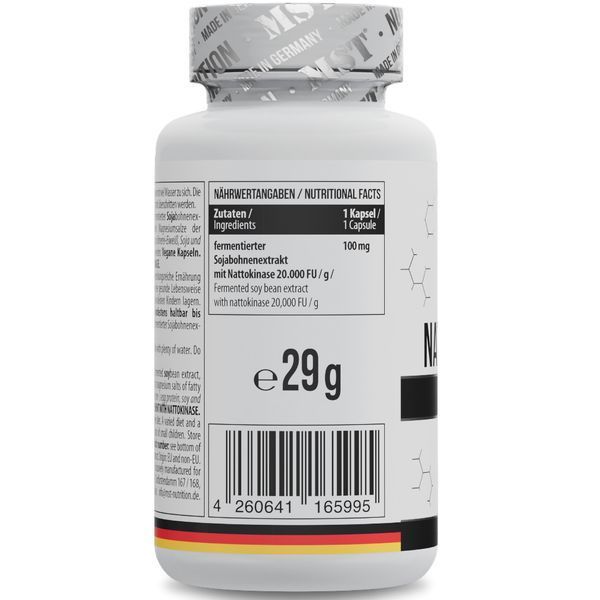 MST Nattokinase 100 mg 90 capsules 23488-01 фото