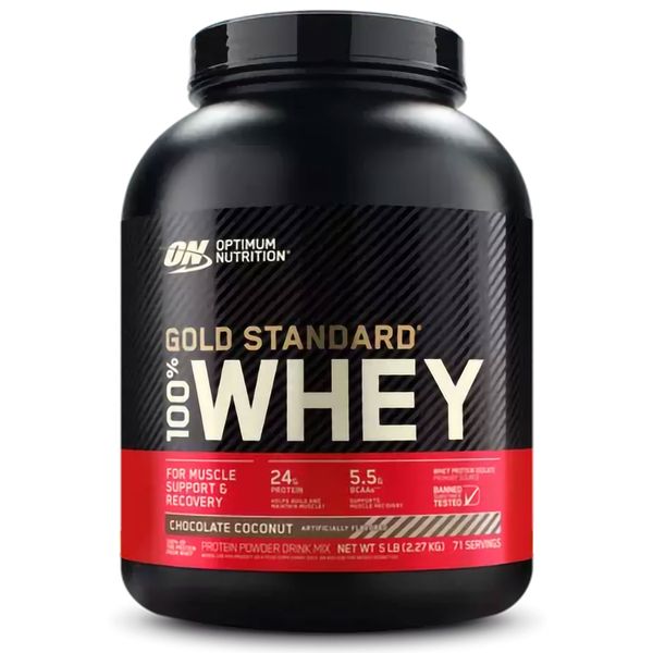 Optimum Nutrition 100% Whey Gold Standard Шоколад Кокос 2,3кг 00112-10 фото