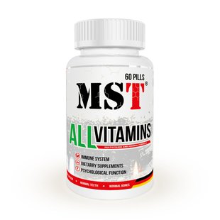 MST All Vitamins 60 tabs 18277-01 фото