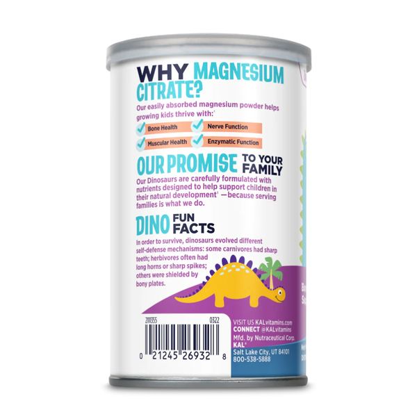 KAL Magnesium Powder 200 mg Натуральний 4 oz 2023-10-2155 фото