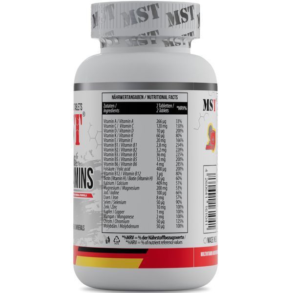 MST All Vitamins 60 tablets 18277-01 фото