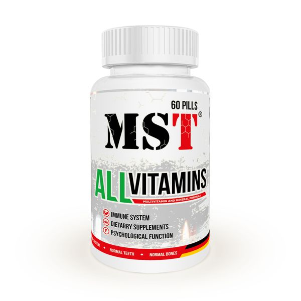 MST All Vitamins 60 tabs 18277-01 фото