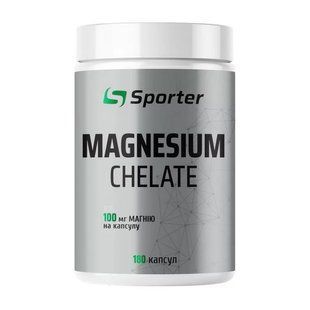 Sporter Magnesium Chelate 100 mg 180 caps 24352-01 фото