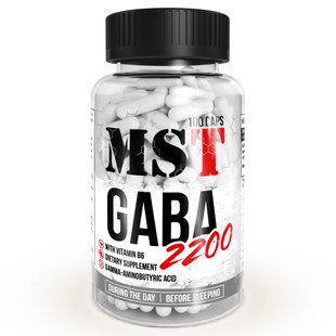 MST GABA 2200 100 caps 11295-01 фото