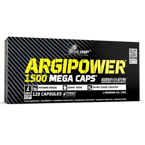 Olimp Argi Power 1500 Mega Caps 120 caps 00277-01 фото