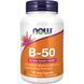 NOW Vitamin B-50 mg 100 vcaps 00172-01 фото 1