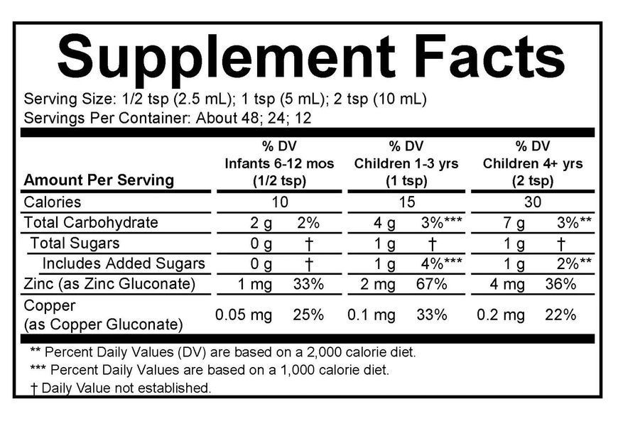 ChildLife Liquid Zinc Plus&reg; Mango Strawberry 118 мл 2023-10-3720 фото
