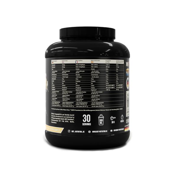 MST BEST Whey Protein + Enzyme Банановий йогурт 900г 22396-02 фото