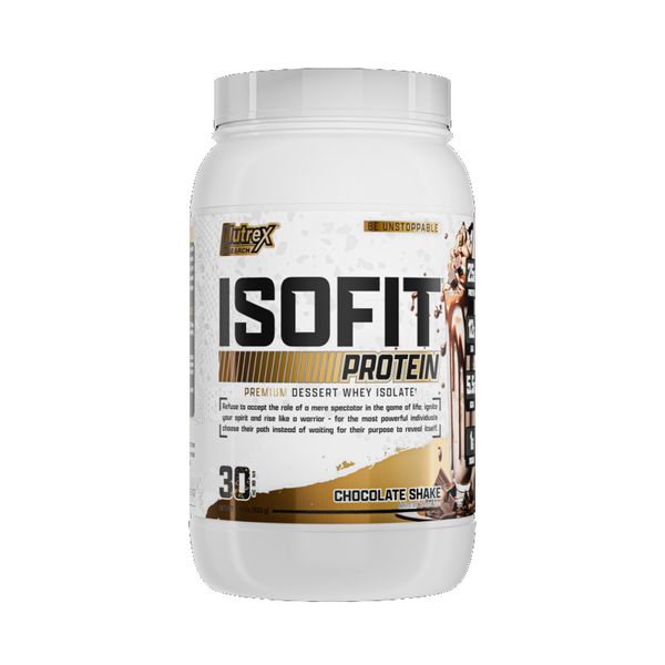 Nutrex Isofit Gourmet 100% Whey Isolate Шоколадний Коктейль 993г 100-63-3352946-20 фото