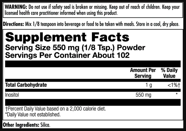 KAL Inositol 550 mg 4 oz 2022-10-1000 фото