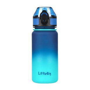 UZSPACE Littlebig Waterbottle 3020 (350 ml blue/green) 23400-01 фото