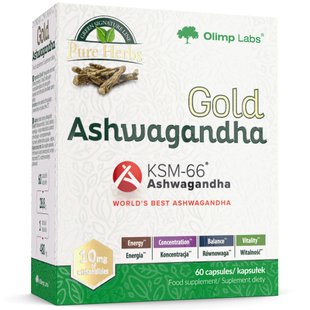 Olimp Labs Gold Ashwagandha 60 caps 22819-01 фото