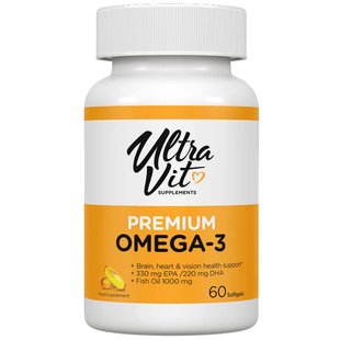 VPlab Omega-3 60 softgels 2022-10-0317 фото