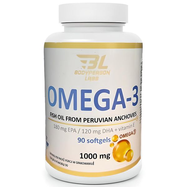 Bodyperson Labs Omega-3 90 softgels 2022-09-1017 фото