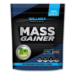 Willmax Mass Gainer Лайм 2кг 10566-02 фото