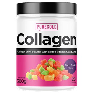 Pure Gold Collagen Туті Фруті 300г 2022-09-0479 фото