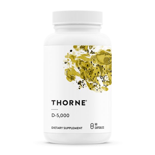 Thorne Vitamin D-5000 NSF 60 caps 2023-10-3060 фото