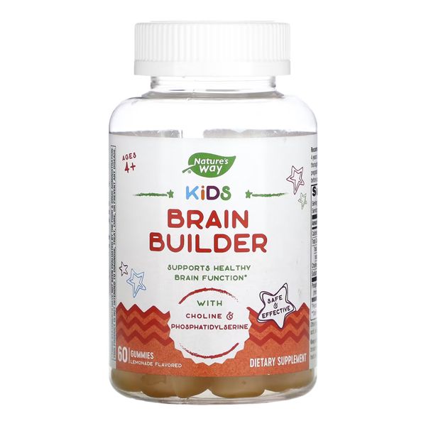 Nature's Way Brain Builder Gummy 60 gummies 2022-10-1726 фото