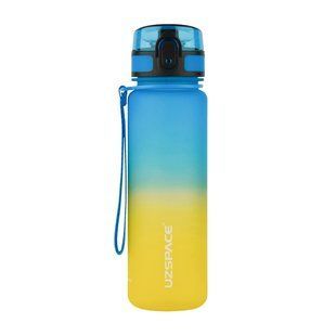 Uzspace Tamish Frosted Waterbottle 3026 500 ml blue-yellow 23399-01 фото