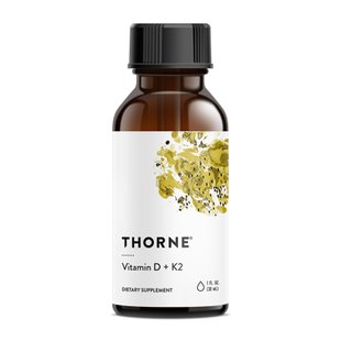 Thorne Vitamin D+K2 1 OZ. 2023-10-3061 фото