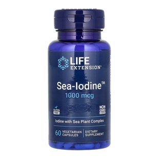 Life Extension Sea-Iodine™ 1000 mcg 60 vcaps 2022-10-1912 фото