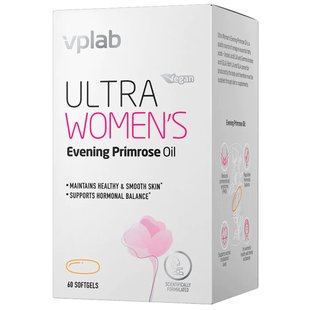 VPLab Ultra Women’s Evening Primrose Oil 60 softgels 2022-10-0284 фото