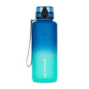 Uzspace Frosted Gradient Waterbottle 3056 1,5 L blue-green 23563-01 фото
