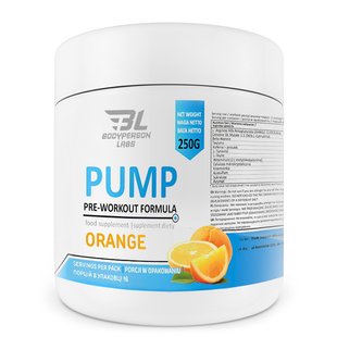 Bodyperson Labs Pre-Workout Formula Orange 250г 100-26-3424300-20 фото