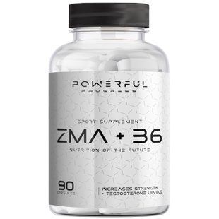 Powerful Progress ZMA+B6 90 caps 22660-01 фото