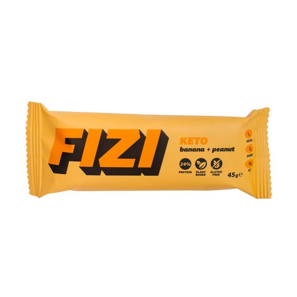 FIZI Keto Protein Bar Banana + Peanut 45г 22444-01 фото