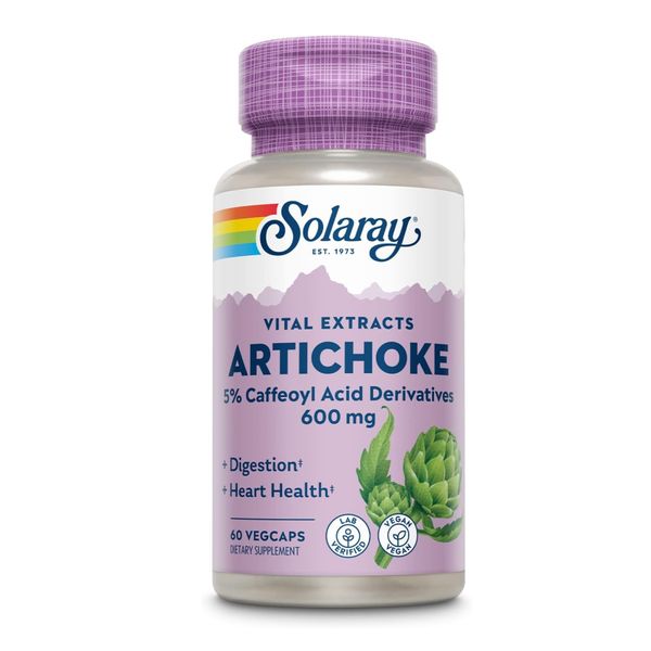 Solary Artichoke Leaf Extract 600 mg 60 vcaps 2022-10-1021 фото