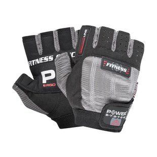 Power System Fitness Gloves Black-Grey 2300 (S size) 21560-02 фото