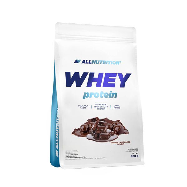 AllNutrition Whey Protein Подвійний Шоколад 908г 100-58-5695144-20 фото