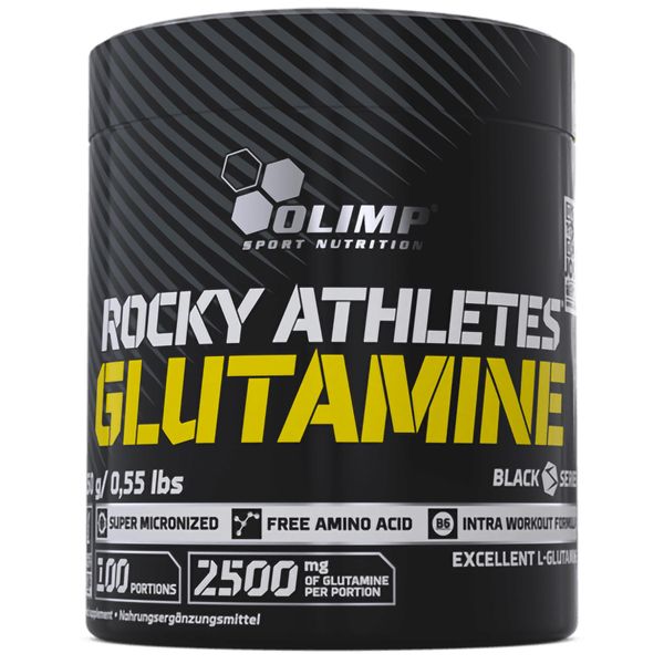 Olimp Rocky Athletes Glutamine 250г 07983-01 фото