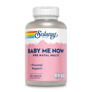 Solary Baby Me Now Prenatal Multi 150 tabs 2023-10-2122 фото