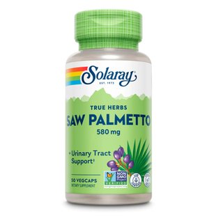 Solary Saw Palmetto Berry 580 mg 50 vcaps 2022-10-1781 фото