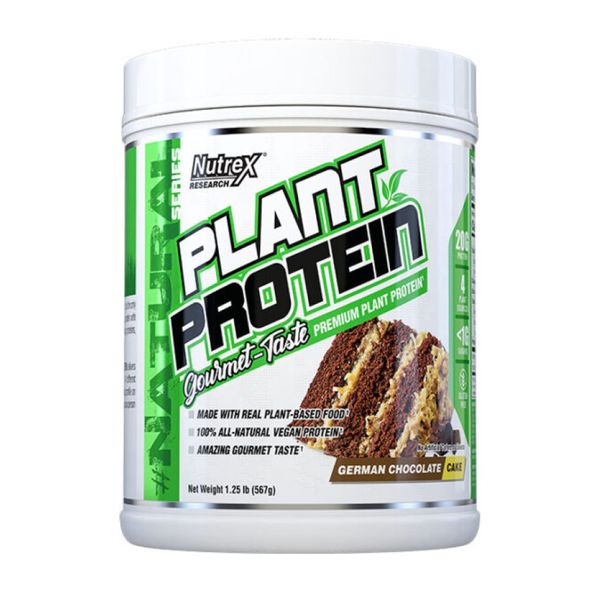 Nutrex Plant Protein Німецький Шоколадний Торт 0,5кг 2022-09-9944 фото