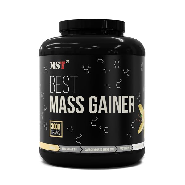 MST Best Mass Gainer Ваніль 3кг 22143-02 фото