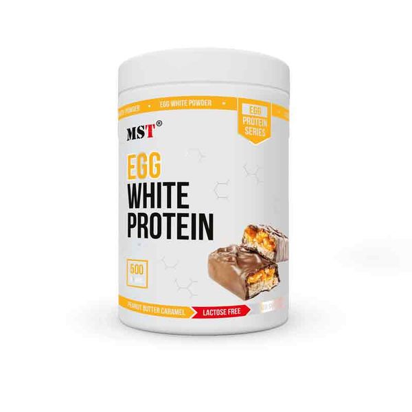 MST EGG White Protein Lactose free Арахісове Масло Карамель 500г 20602-05 фото