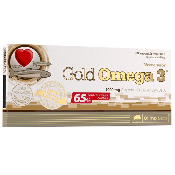 Olimp Labs Gold Omega 3 60 caps 00325-01 фото