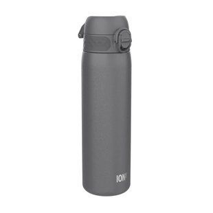 PowerPlay ION8 Stainless Steel Waterbottle (600 ml, grey) 23621-01 фото