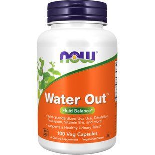 NOW Water Out 100 veg capsules 07724-01 фото