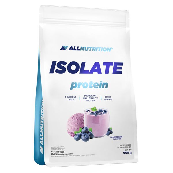 AllNutrition Isolate Protein Чорниця 908г 2022-10-3019 фото