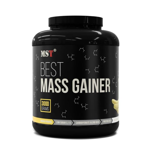 MST Best Mass Gainer Банан 3кг 22143-03 фото