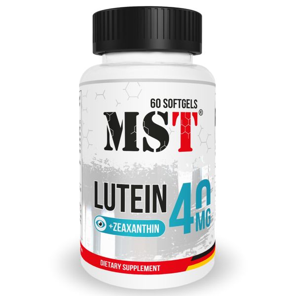 MST Lutein Zeaxanthin 60 caps 22140-01 фото