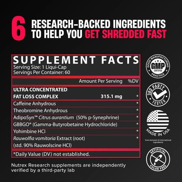 Nutrex Lipo-6 Black UC 60 liquid capsules 100-45-0922910-20 фото
