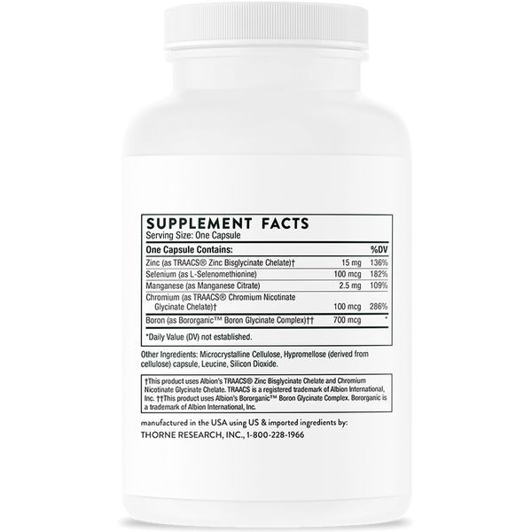 Thorne Trace Minerals 90 caps 22261-01 фото